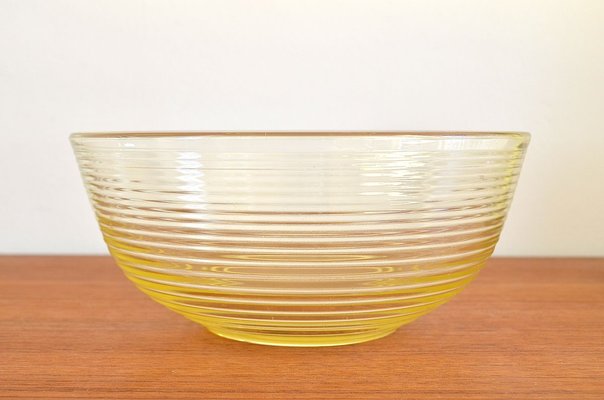 Heilbronn Bowl Set by Wilhelm Wagenfeld for Vereinigte Lausitzer Glaswerke, 1930s, Set of 12-OV-625669