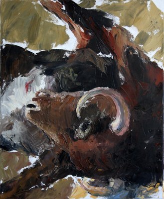 Helen Uter, Abajo, 2023, Oil on Canvas-CHG-2037014