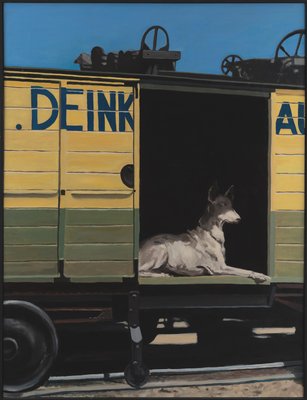 Helen Uter, Chiens №8, 2000, Oil on Linen-CHG-918276