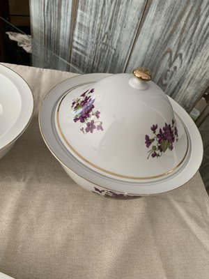 Henneberg Porcelain 1777 Dinner Set, 1960s, Set of 3-OXJ-1734662