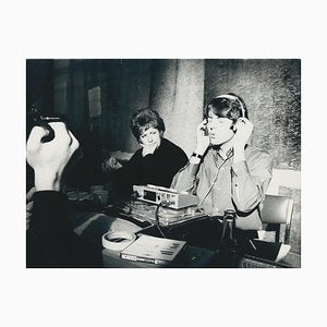 Henry Grossman, Paul McCartney in Studio, Black and White Photoograph, 1970-DYV-1428267