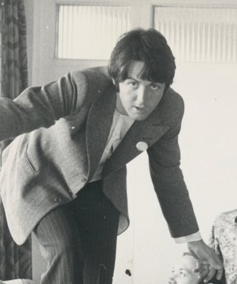 Henry Grossman, The Beatles in Office, Black and White Photoograph, 1970s-DYV-1428268