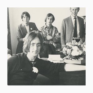 Henry Grossman, The Beatles in Office, Black and White Photoograph, 1970s-DYV-1428271