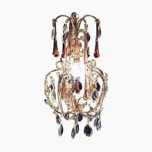 Hepburn's Tears Murano Chandelier, 1950s-OVO-1741999