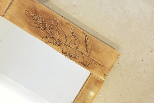 Herbier Ceramic Mirror with Ceramic Tiles-AT-1728822