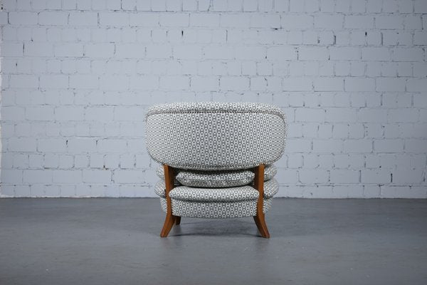 Hermès Upholstered Schulz Lounge Chair by Otto Schultz for Boet, 1940s-XNJ-769025