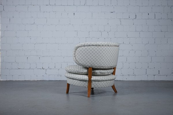 Hermès Upholstered Schulz Lounge Chair by Otto Schultz for Boet, 1940s-XNJ-769025