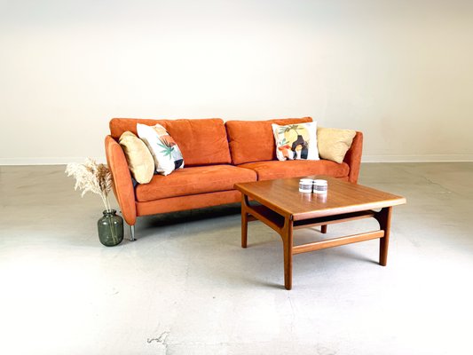 Herrenberg Sofa Couch Orange Adia 347 from Walter Knoll / Wilhelm Knoll-QDV-2034056