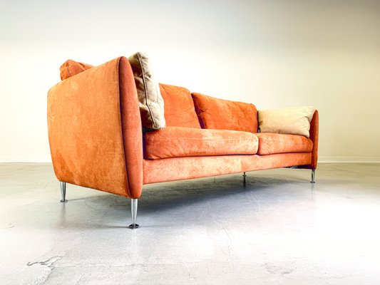 Herrenberg Sofa Couch Orange Adia 347 from Walter Knoll / Wilhelm Knoll-QDV-2034056