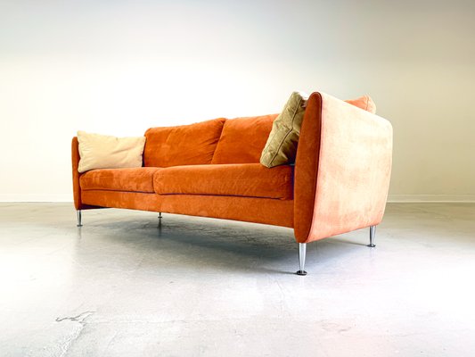 Herrenberg Sofa Couch Orange Adia 347 from Walter Knoll / Wilhelm Knoll-QDV-2034056