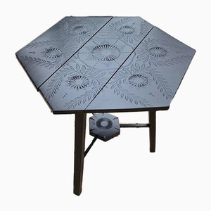 Hexagon-Shaped Occasional Table-OXJ-902250