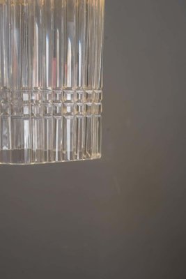 Hexagonal Art Deco Pendant Lamp with Original Glass Shade, 1920s-SPD-947364