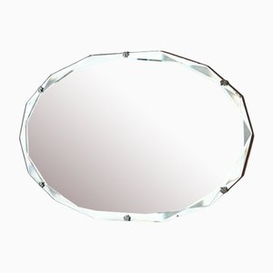 Hexagonal Beveled Mirror, 1950s-YRI-1734249