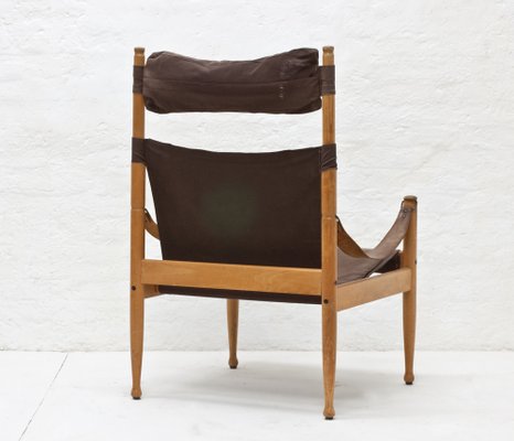 High Back Safari Chair by Erik Wørts for Niels Eilersen-LPM-787568