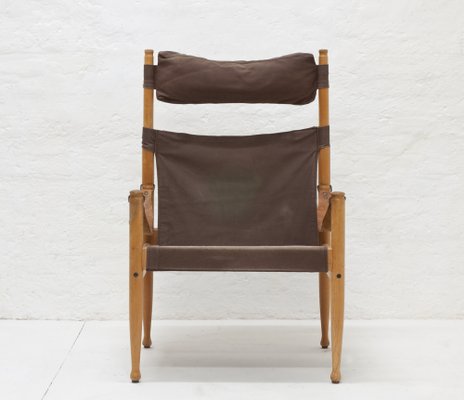 High Back Safari Chair by Erik Wørts for Niels Eilersen-LPM-787568