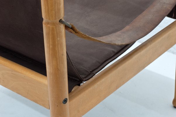 High Back Safari Chair by Erik Wørts for Niels Eilersen-LPM-787568