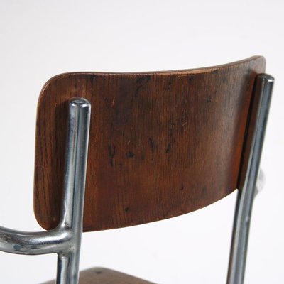 High Children Chair by Gispen, the Netherlands, 1950s-DV-1366025