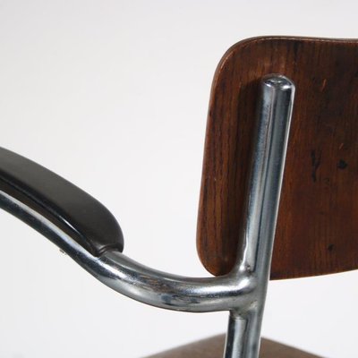 High Children Chair by Gispen, the Netherlands, 1950s-DV-1366025