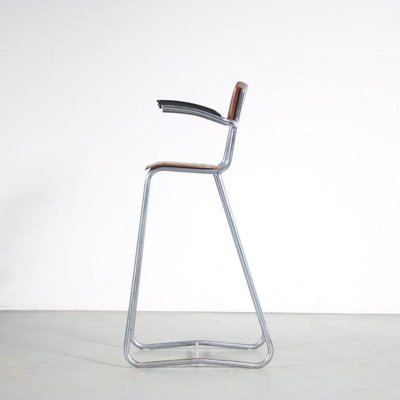 High Children Chair by Gispen, the Netherlands, 1950s-DV-1366025