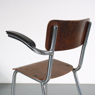 High Children Chair by Gispen, the Netherlands, 1950s-DV-1366025