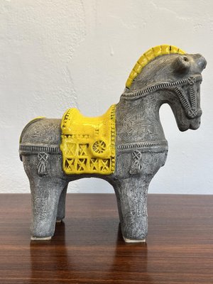 High Horse Sculpture by Aldo Londi for Bitossi Ceramiche, Italy, 1960s-DPP-1747141