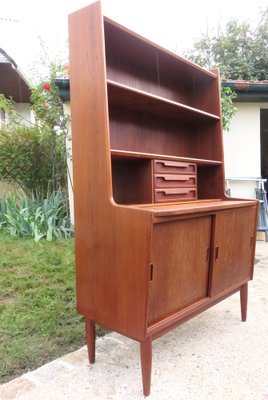 High Teak Secretary from the Larsen Brothers, Denmark, 1960s-AC-1813818