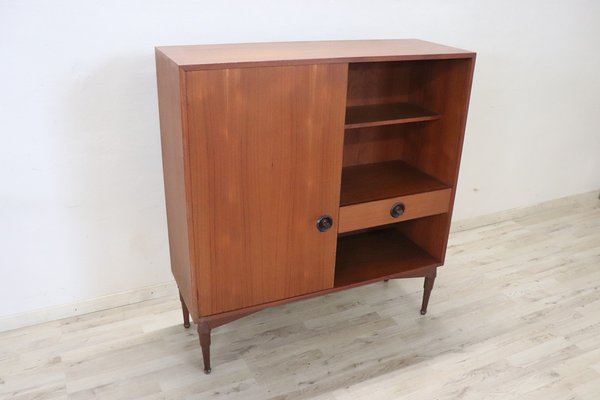 Highboard in Teak Veneer, 1960s-DCO-1777087