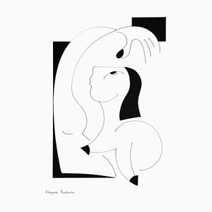 Hildegarde Handsaeme, La Folie, 2022, Ink Drawing-ZHZ-1754012