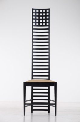 Hill House Chair attributed to Charles Rennie Mackintosh, 1970s-QU-2034306