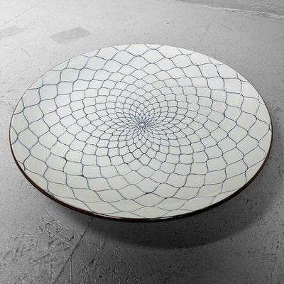 Hizen Porcelain Fishnet Sashimi Plate Sashimi, Japan, 1970s-DWL-1703880