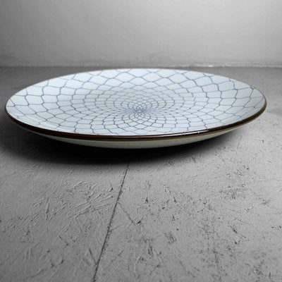 Hizen Porcelain Fishnet Sashimi Plate Sashimi, Japan, 1970s-DWL-1703880