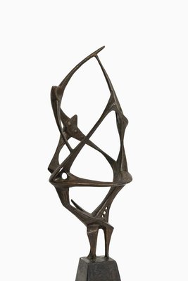 Hjalmar Ekberg, Abstract Sculpture, 1960s, Wood-SC-831984