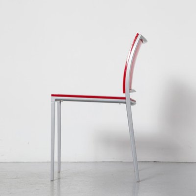 Hola Chair in in Red Stacking from Bontempi Casa-JC-1236179