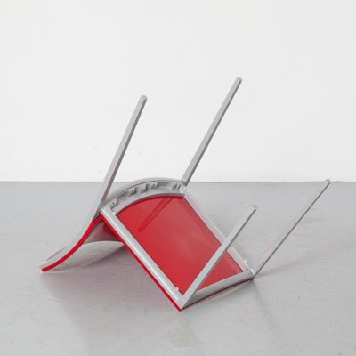 Hola Chair in in Red Stacking from Bontempi Casa-JC-1236179