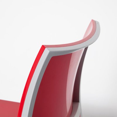 Hola Chair in in Red Stacking from Bontempi Casa-JC-1236179