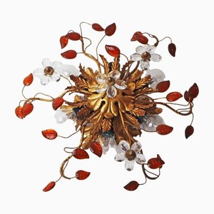 Hollywood Regency Amber Ceiling Light from Banci Firenze-ESB-1371775