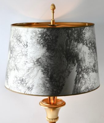 Hollywood Regency Brass Sculptural Palm Tree Table Lamp-MJY-1148760