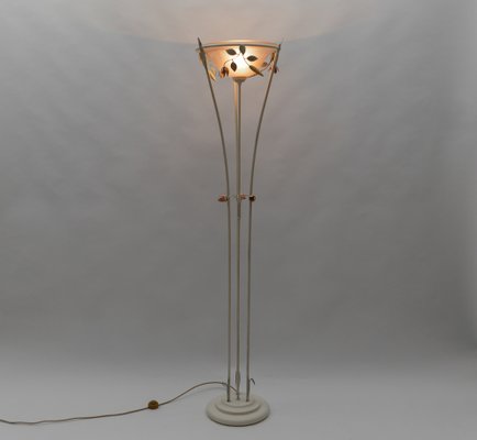 Hollywood Regency Ceiling Floodlight Floor Lamp, 1970s-KQB-1758329