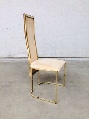 Hollywood Regency Dining Chairs from Belgo Chrom, 1970s, Set of 8-RQV-789406