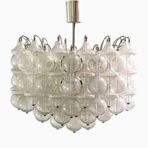 Hollywood Regency Murano Glass Tulip Chandelier, 1960s-AO-2028433