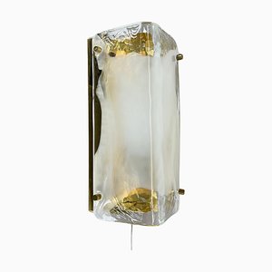 Hollywood Regency Murano Glass Wall Light by Kalmar Lights, 1960s-QZ-1814034