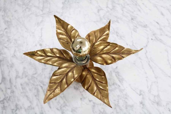 Hollywood Regency Wall Lamp in Brass by Willy Daro-FJP-1717663