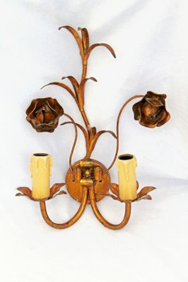 Hollywood Regency Wall Lamp in Gilt Metal from Hans Kögl-ESB-1376795