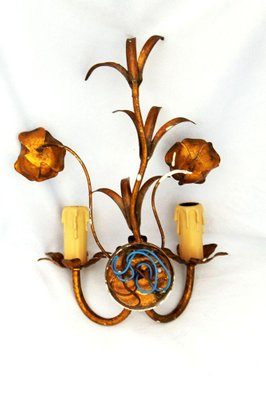 Hollywood Regency Wall Lamp in Gilt Metal from Hans Kögl-ESB-1376795