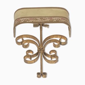 Hollywood Regency Wrought Iron Wall Sconce-BHG-1007740