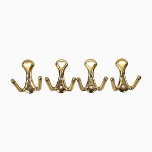 Hooks in Brass, Set of 4-ZWH-1272887