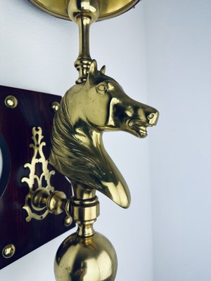 Horse Head Wall Lamp in Brass-ZDM-1765944