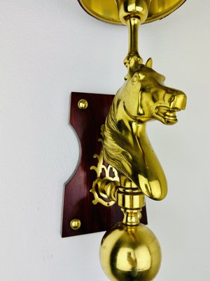 Horse Head Wall Lamp in Brass-ZDM-1765944