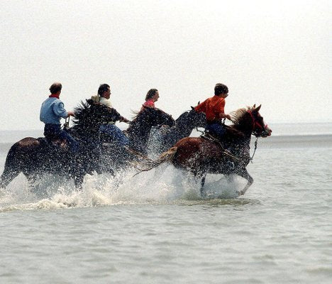 Horse Riding, Race at Rising Tide, 2003, Color Photograph-OBQ-1291225