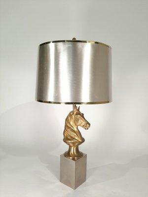 Horse Table Lamp by Maison Charles, 1970-NJJ-1729824